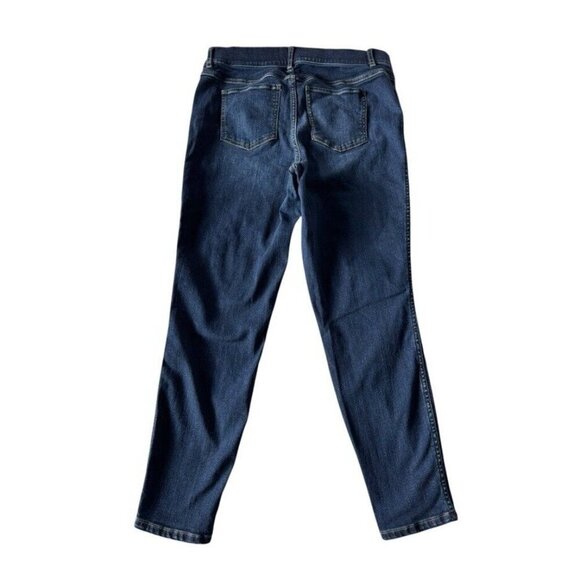 Spanx Jeans Women XL Ankle Skinny High Stretch Dark Wash Denim 20342R - Picture 2 of 10